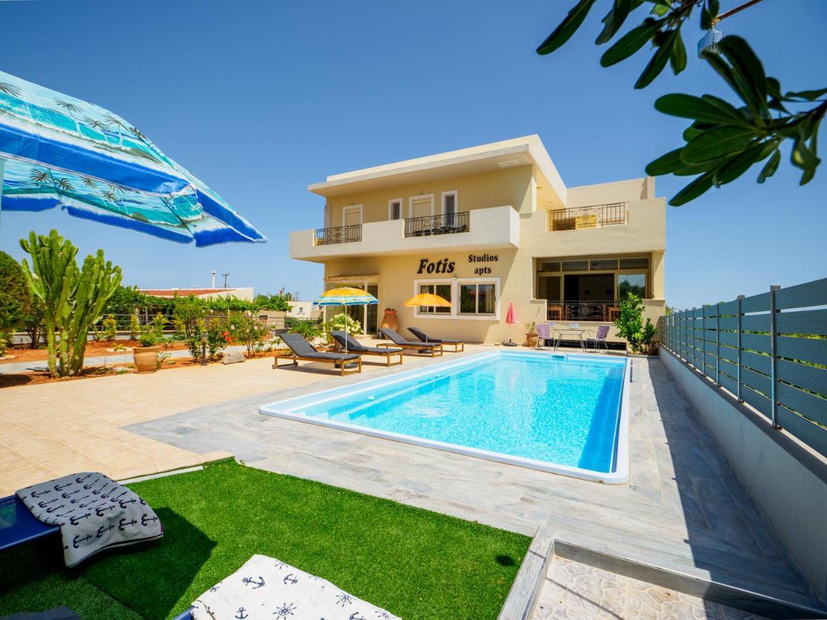 Fotis Studios Apartments Gouves Exterior foto